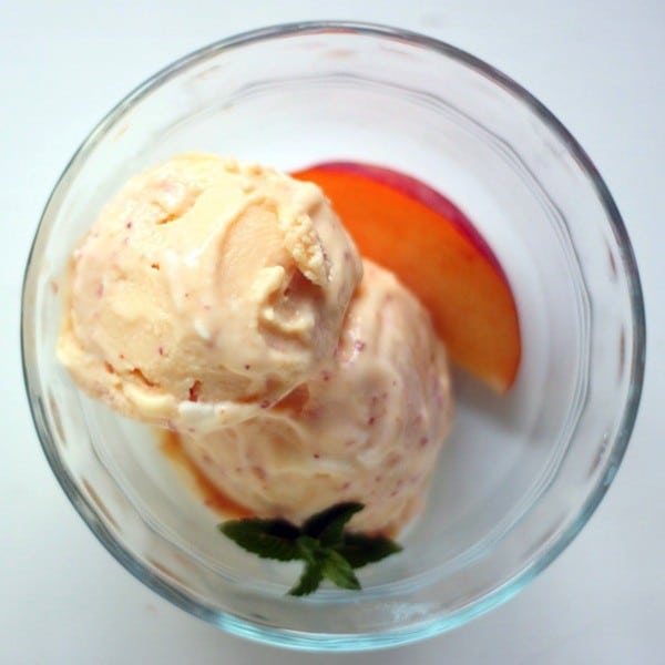 Peach frozen greek yogurt3
