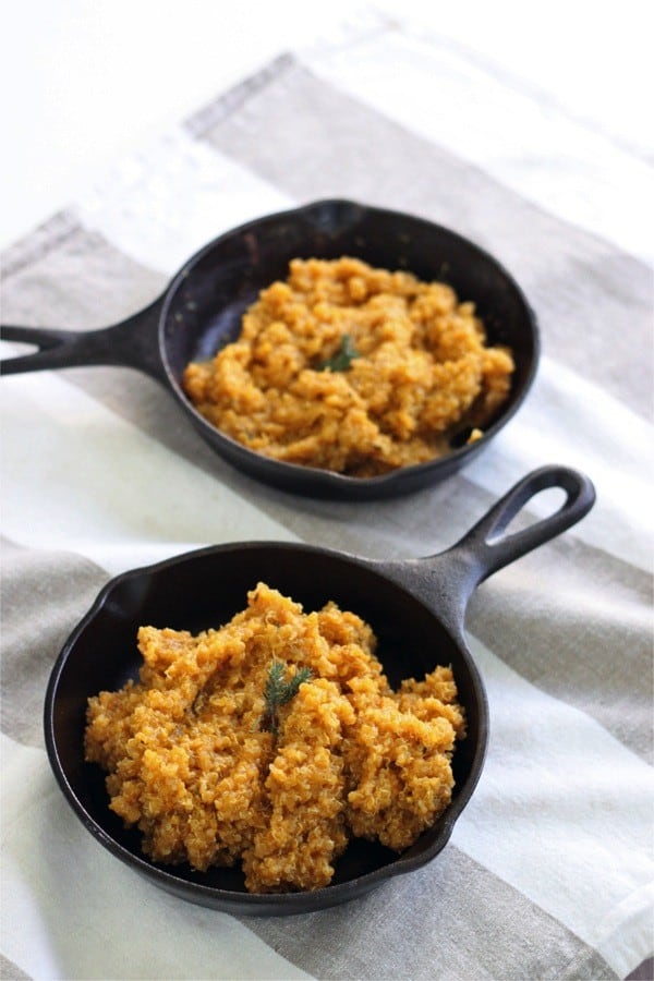 Pumpkin quinoa with thyme1