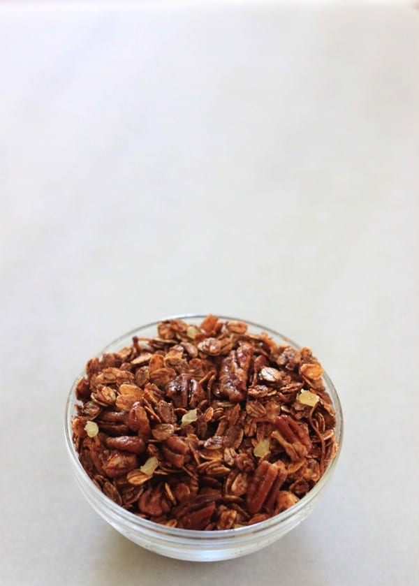 Gingerbread granola nutritionella14