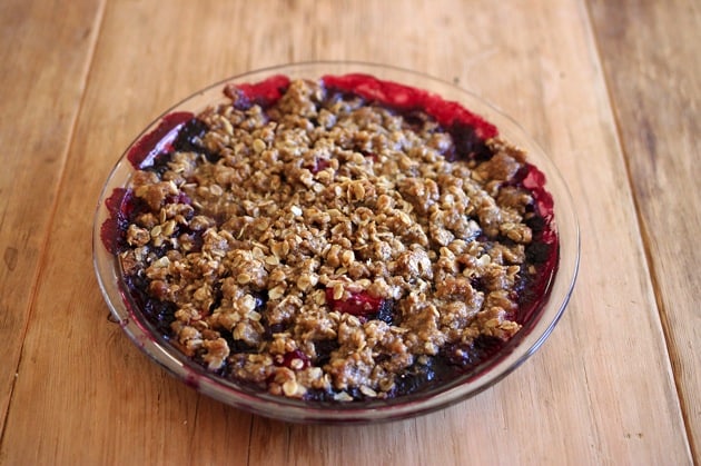 Simple Summer Berry Crumble 3