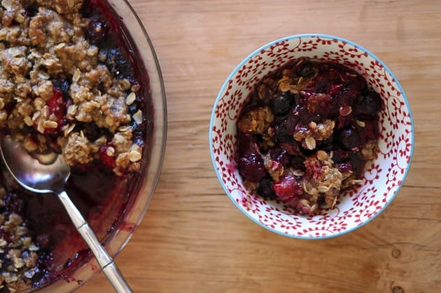 Simple Summer Berry Crumble 6