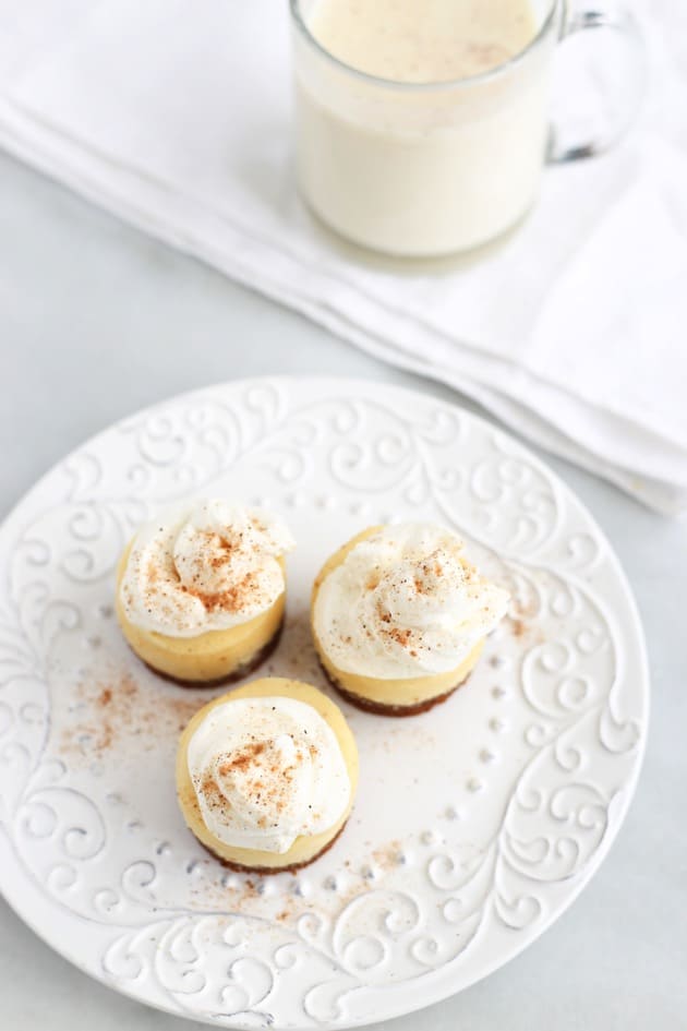 Mini Eggnog Cheesecake 2