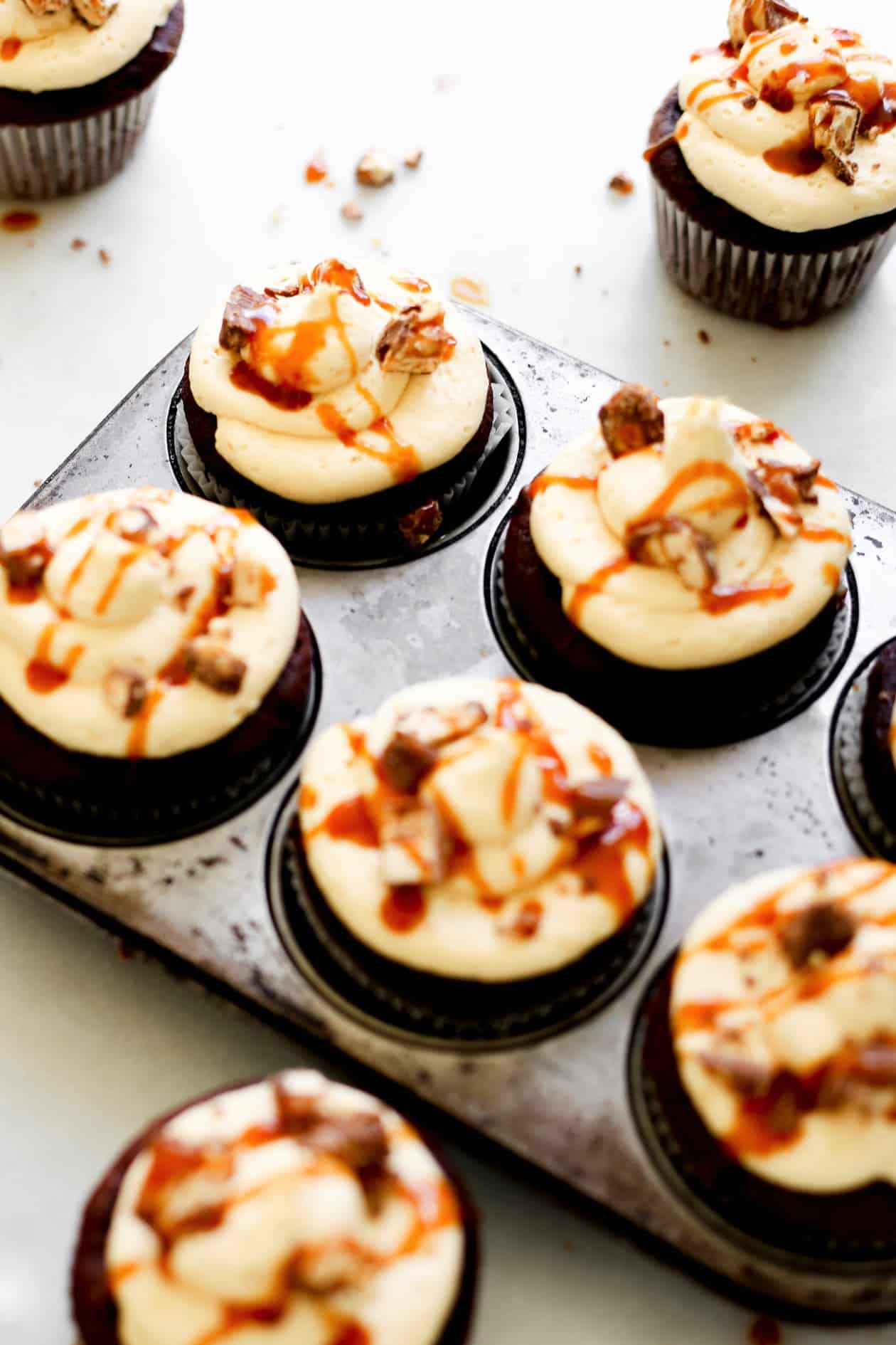 Snickers Cupcake  6