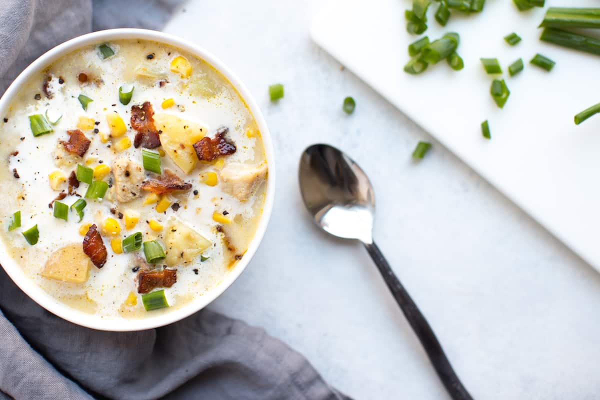 Instant Pot Chicken Corn Chowder