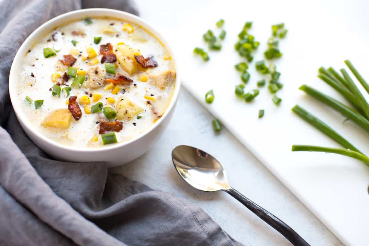 Instant Pot Chicken Corn Chowder