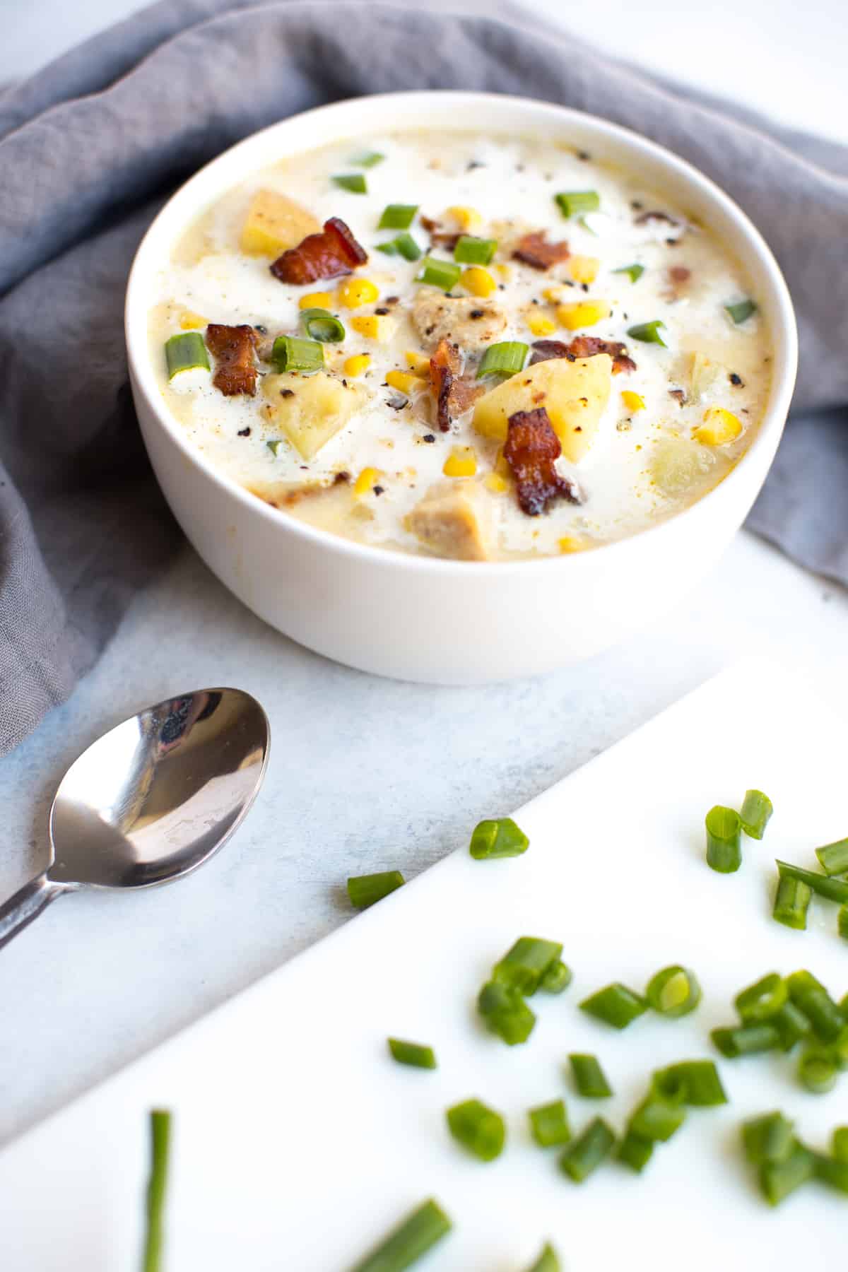 Instant Pot Chicken Corn Chowder